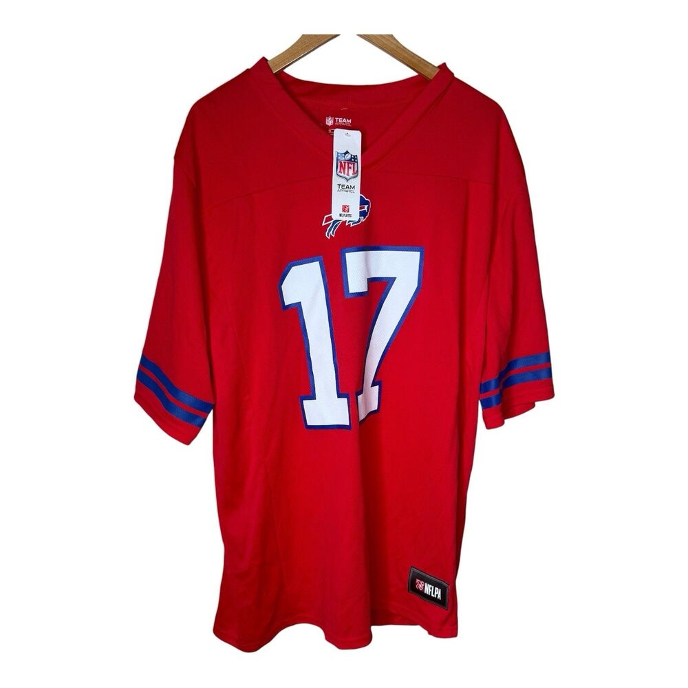 Josh Allen Buffalo Bills Jersey Mens XL Red Alternate NFL Football NWT